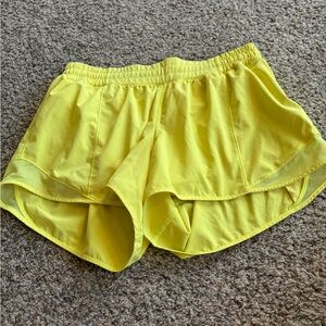 Lululemon Hotty hot shorts size 10